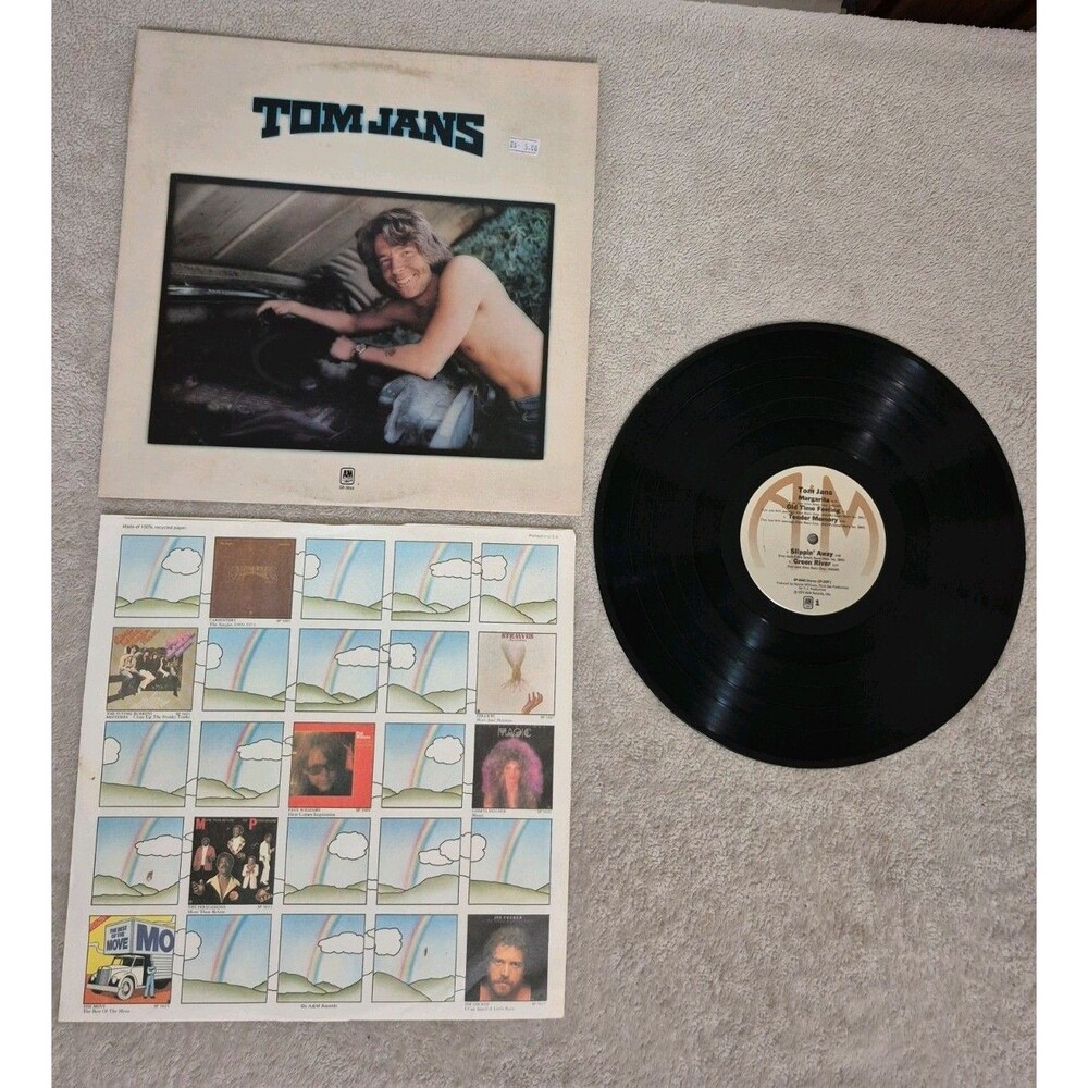 EX Tom Jans – Self Titled (1974) A&M Records – SP-3644 Vinyl, LP, US